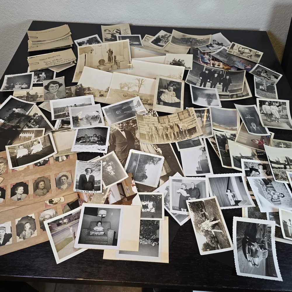 Vintage Black And White Photo Collection